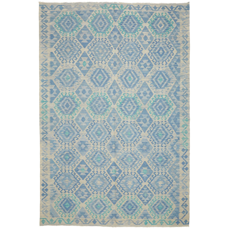 Kilim 201x298 Cm Kilim Afghanistan Hand-carded Wool (warp: