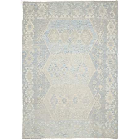 Kilim 206x297 Cm Afghan Kilim, Hand-carded Wool, Cotton