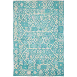 Kilim 200x302 Cm Kilim Afghanistan Hand-carded Wool Cotton
