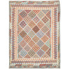 Kilim 197x263 Cm Kilim Afghanistan Hand-carded Wool Cotton