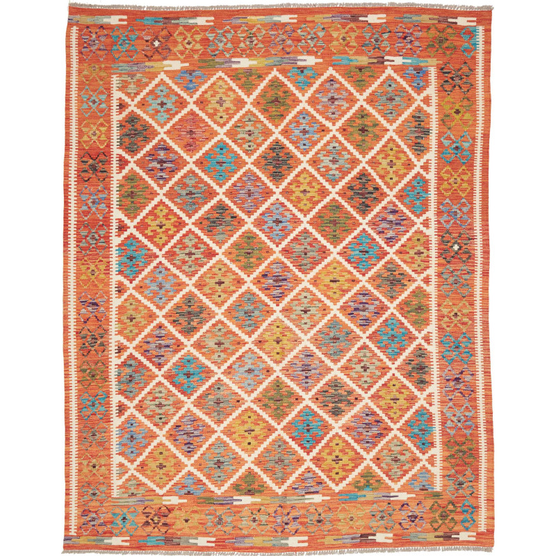 Kilim 201x247 Cm Kilim Afghanistan Hand-carded Wool