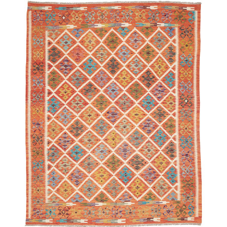 Kilim 201x247 Cm Kilim Afghanistan Hand-carded Wool