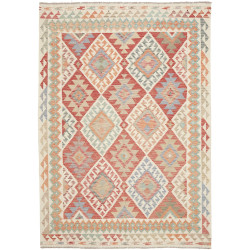 Kilim 192x261 Cm Kilim, Afghanistan, Hand-carded Wool (warp: