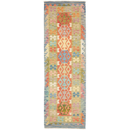 Kilim 78x238 Cm Kilim, Afghanistan, Hand-carded Wool (cotton