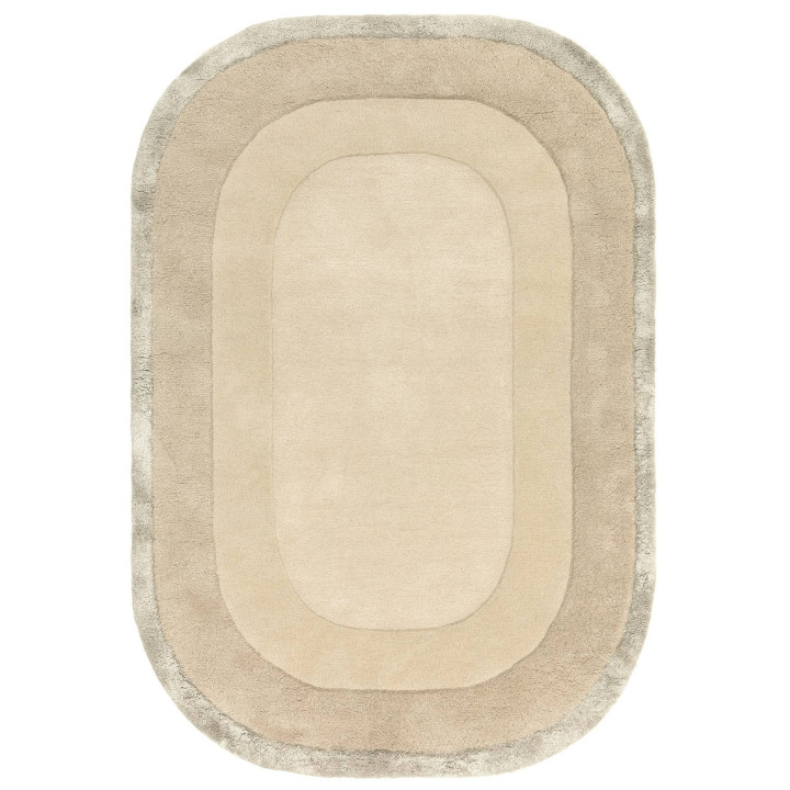 Rug Halo geometric beige taupe sand 200x290 cm
