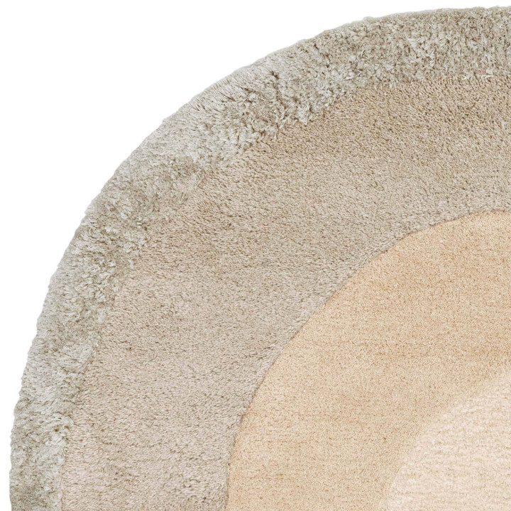 Rug Halo geometric beige taupe sand 200x290 cm