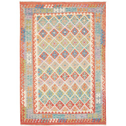 Kilim 170x246 Cm Afghan Kilim, Hand-carded Wool (warp: