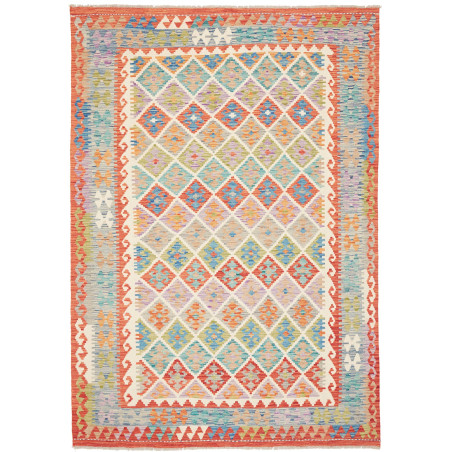 Kilim 170x246 Cm Afghan Kilim, Hand-carded Wool (warp: