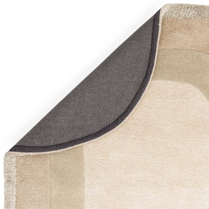 Rug Halo geometric beige taupe sand 200x290 cm