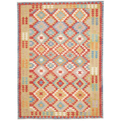 Kilim 180x244 Cm Kilim, Afghanistan, Hand-carded Wool,
