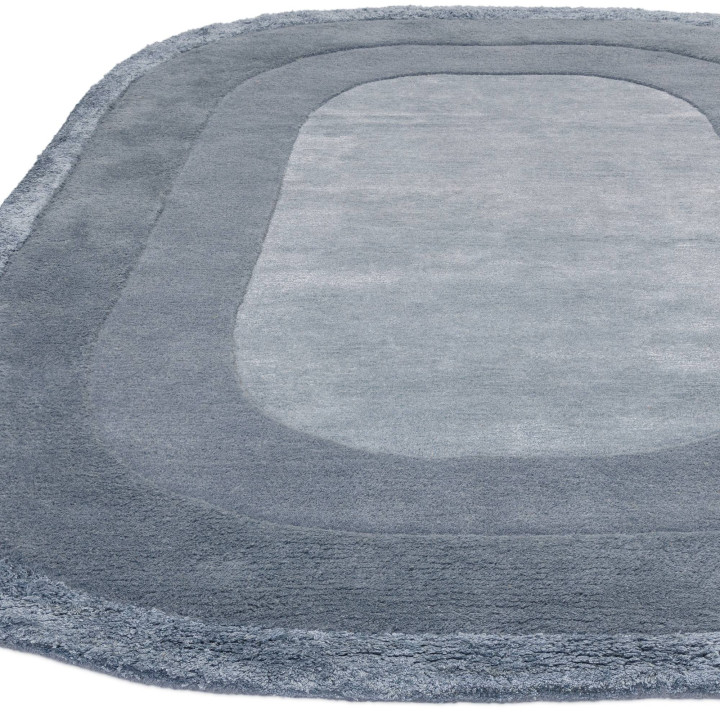 Rug Halo geometric blue Round 160x230 cm