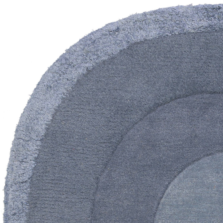 Rug Halo geometric blue Round 160x230 cm