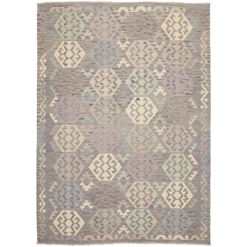 Kilim 177x239 Cm Kilim, Afghanistan, Hand-carded Wool (warp: