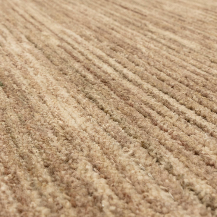 Tappeto Hazy tinta unita beige e tortora 120x170