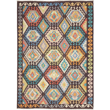 Kilim 175x245 Cm Kilim, Afghanistan, Hand-carded Wool (warp: