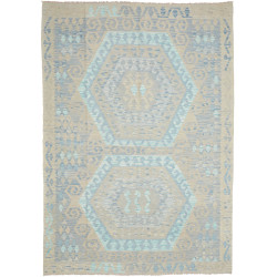 Kilim 182x253 Cm Kilim, Afghanistan, Hand-carded Wool (warp: