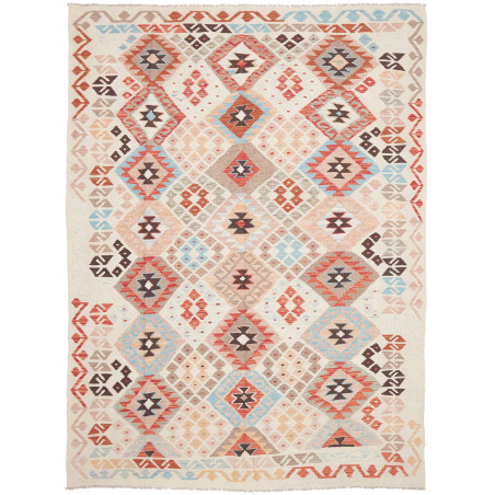Kilim 185x252 Cm Kilim, Afghanistan, Hand-carded Wool (warp: