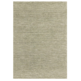 Rug Hazy plain olive green sage green 200x290 cm
