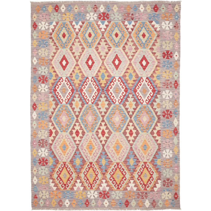 Kilim 169x248 Cm Kilim Afghanistan, Hand-carded Wool, Cotton