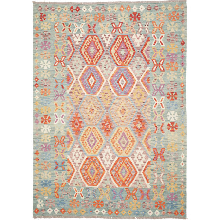 Kilim 180x250 Cm Kilim Afghanistan Hand-carded Wool (warp: