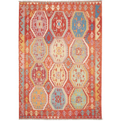 Kilim 184x258 Cm Kilim, Afghanistan, Hand-carded Wool (warp: