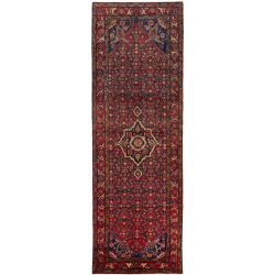 Hamadan 112x356 Cm Hamadan, Persia, Hand-carded Wool (warp: