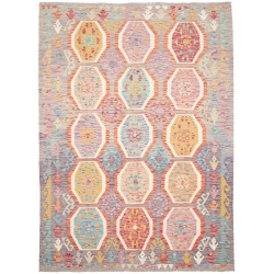 Kilim 173x241 Cm Kilim, Afghanistan, Hand-carded Wool (warp:
