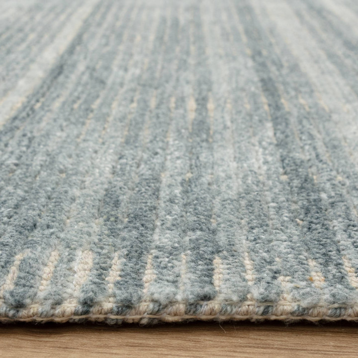 Tappeto Hazy geometrico blu e azzurro 120x170 cm