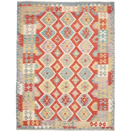 Kilim 176x236 Cm Kilim, Afghanistan, Hand-carded Wool,