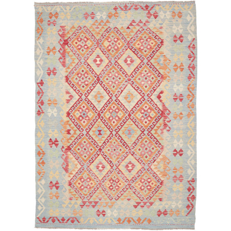Kilim 177x246 Cm Kilim, Afghanistan, Hand-carded Wool,