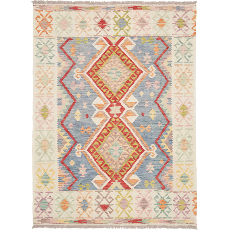Kilim 156x211 Cm Kilim Afghanistan Hand-carded Wool Cotton
