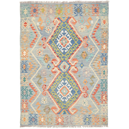 Kilim 146x206 Cm Kilim, Afghanistan, Hand-carded Wool,