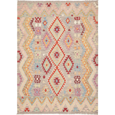 Kilim 151x206 Cm Kilim Afghanistan Hand-carded Wool Cotton
