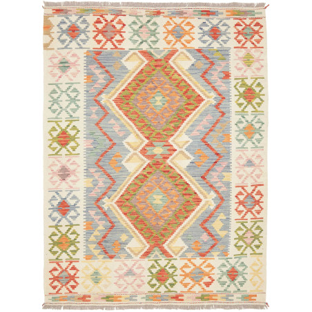 Kilim 149x204 Cm Afghan Kilim, Hand-carded Wool, Cotton, 0.3