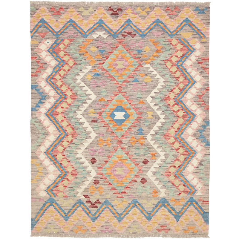 Kilim 150x196 Cm Kilim, Afghanistan, Hand-carded Wool,