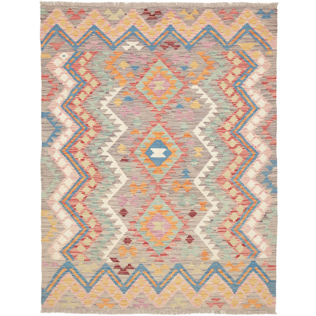 Kilim 150x196 Cm Kilim, Afghanistan, Hand-carded Wool,