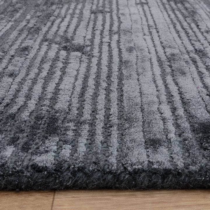 Rug Henley plain blue 120x170 cm