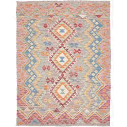 Kilim 148x199 Cm Kilim, Afghanistan, Hand-carded Wool (warp: