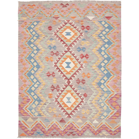 Kilim 148x199 Cm Kilim, Afghanistan, Hand-carded Wool (warp: