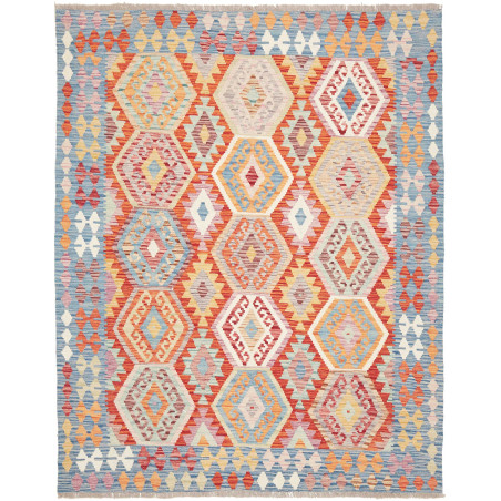 Kilim 155x196 Cm Kilim, Afghanistan, Hand-carded Wool