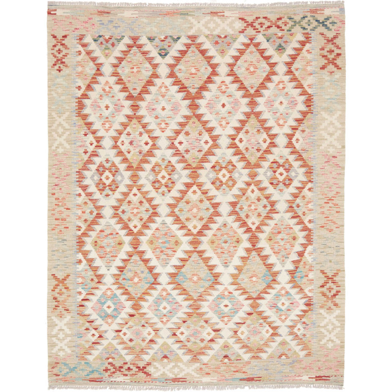 Kilim 155x200 Cm Kilim Afghanistan Hand-carded Wool (warp: