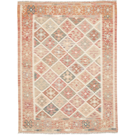 Rug Kilim Afghanistan 154x202 Terracotta Beige