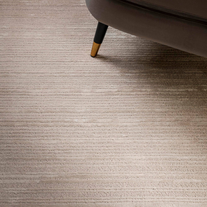Rug Henley plain beige cream 160x230 cm