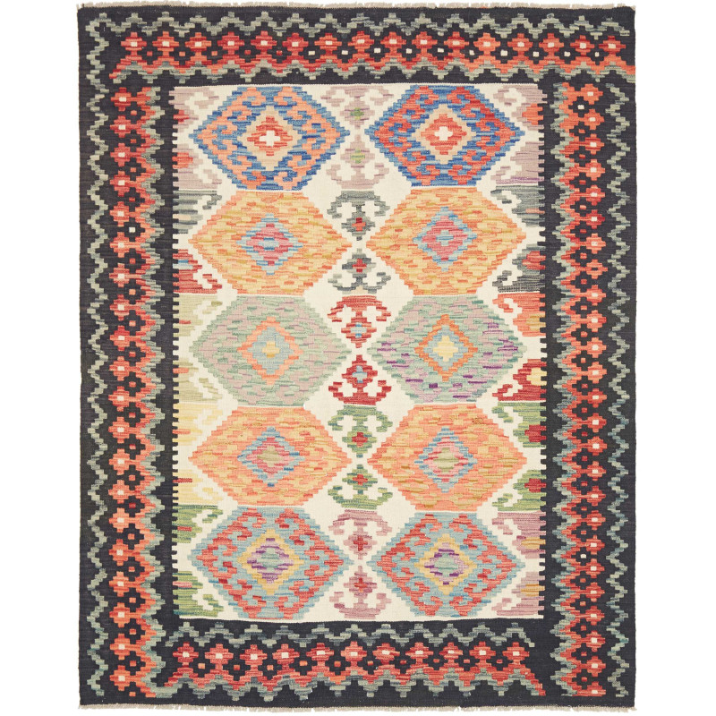 Kilim 164x186 Cm Kilim, Afghanistan, Hand-carded Wool (warp: