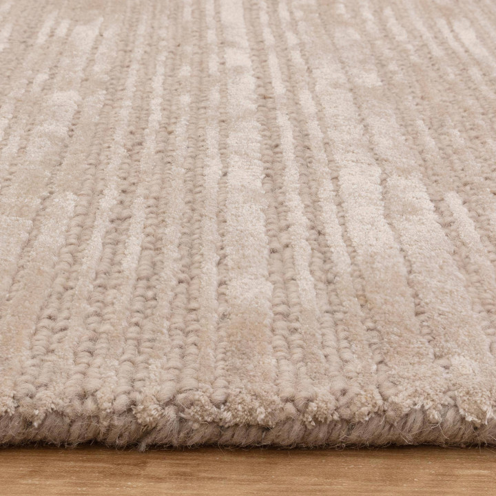 Tappeto Henley tinta unita beige e crema 160x230