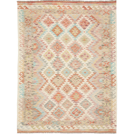 Kilim 150x198 Cm Kilim Afghanistan Hand-carded Wool Cotton