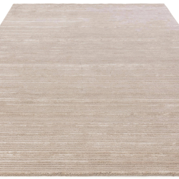 Tappeto Henley tinta unita beige e crema 200x290