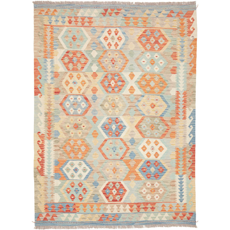Kilim 151x203 Cm Kilim, Afghanistan, Hand-carded Wool (warp: