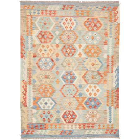 Kilim 151x203 Cm Kilim, Afghanistan, Hand-carded Wool (warp: