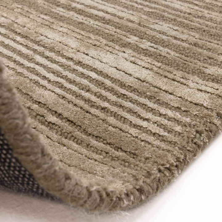 Rug Henley geometric olive green sage green 120x